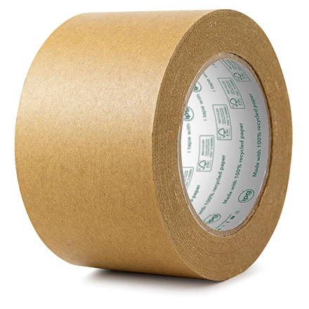 72mm x 55m kraft paper Flatback tape